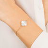 Bracelet, Mother Of Pearl, Diamonds, Yellow Gold