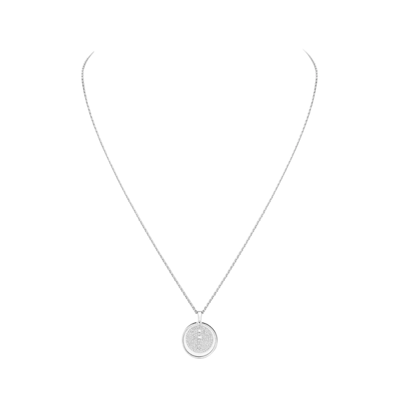 Lucky Move MM Pavé White Gold Diamond Necklace