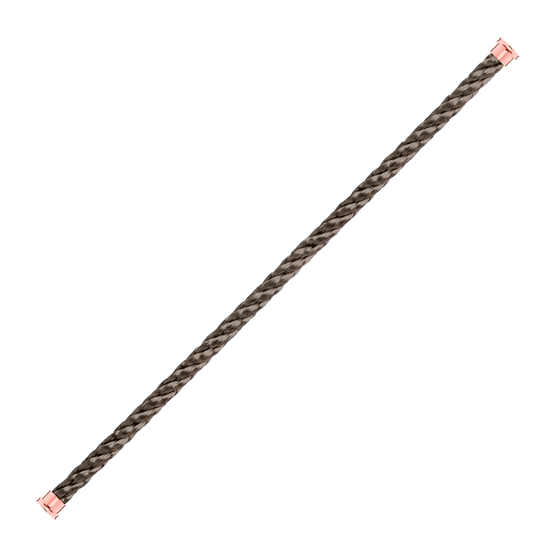 STORM GREY CABLE FOR ROSE GOLD LARGE BUCKLE