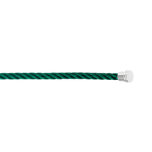  EMERALD GREEN CABLE FOR WHITE GOLD MEDIUM BUCKLE