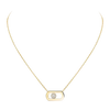 So Move necklace Yellow Gold Diamond Necklace