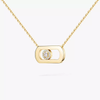 So Move necklace Yellow Gold Diamond Necklace
