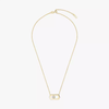 So Move Yellow Gold Diamond Necklace