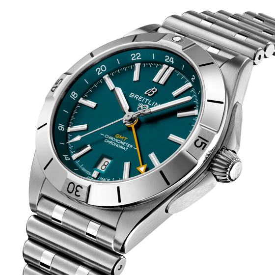 Chronomat Automatic GMT 40 NFL Jacksonville Jaguars Edition