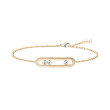  Move Classique Ciselé Yellow Gold Diamond Bracelet