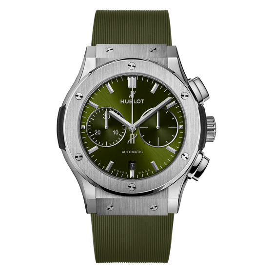 Classic Fusion Chronograph Titanium Green