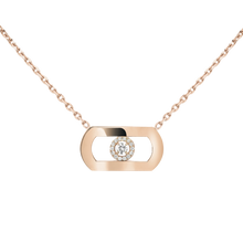  Pink Gold Diamond Necklace So Move