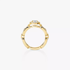 Move Link solitaire ring, medium model