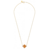 Necklace, Golden Sunstone, Yellow Gold