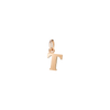 Rose Gold Letter T Charm