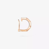 Moderniste top clip earring Pink Gold Diamond Earrings