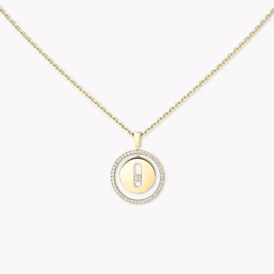 Collier Lucky Move PM Collier Diamant Or Jaune