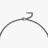 Move Titanium anthracite pendant necklace