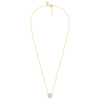 Necklace, Mini Mother Of Pearl, Diamonds, Yellow Gold