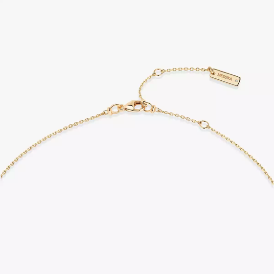 My Twin 2-Row 0.40 ct x 2 Yellow Gold Diamond Necklace