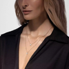 My Twin two-row necklace, large model