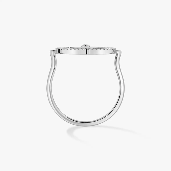 Bague Lucky Move PM Bague Diamant Or Blanc