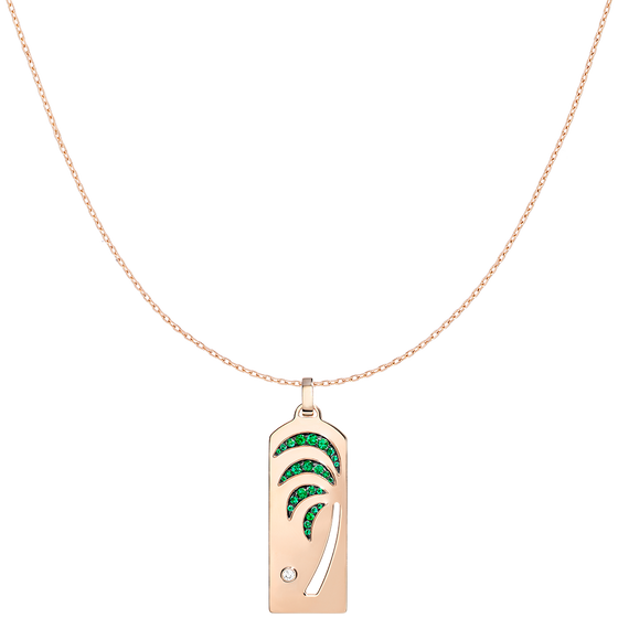 Pendentif Riviera palmier