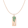 Pendentif Riviera palmier