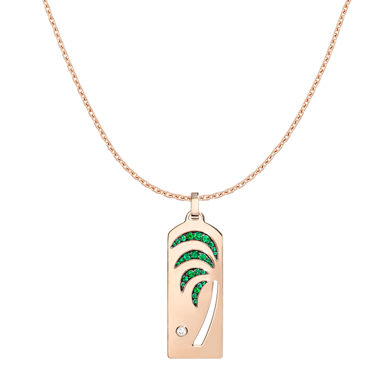 Pendentif Riviera palmier