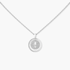 Lucky Move SM Pavé White Gold Diamond Necklace
