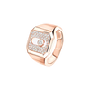 Move Joaillerie pavé signet ring