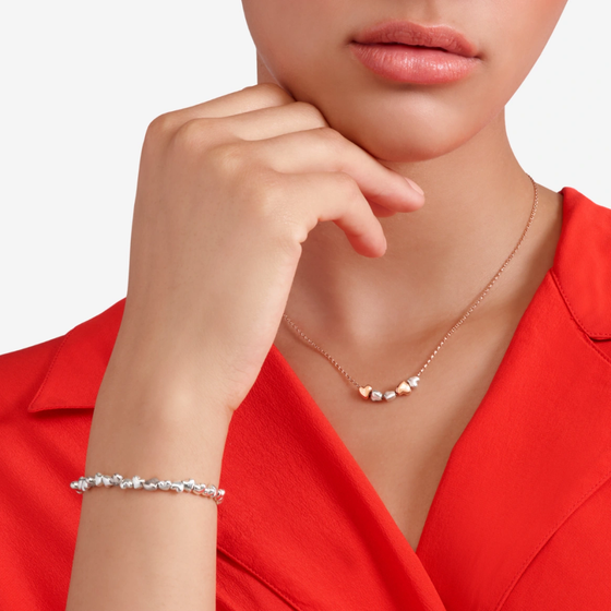 Bracelet Cœur Argent