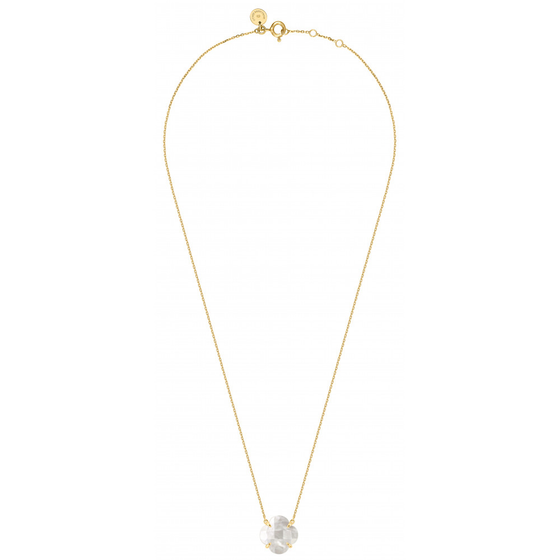 Necklace, Mother Of Pearl, Yellow Gold