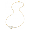 Necklace, Mother Of Pearl, Yellow Gold