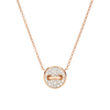 Pom Pom Dot Necklace With Pendant