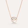 Pom Pom Dot Necklace With Pendant