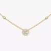 Collier Joy 0,20ct Collier Diamant Or Jaune