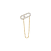 Move Uno single chain earring