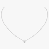 White Gold Diamond Necklace Joy XS
