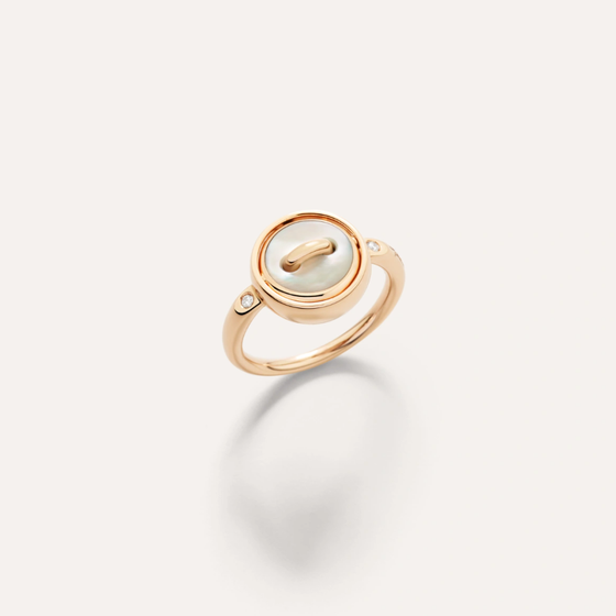 Bague Réversible Pom Pom Dot