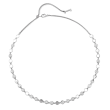  Collier Diamant Or Blanc Collier D-Vibes MM
