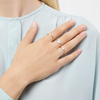 Bague Mini Lune Précieuse