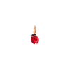 Pendentif Coccinelle Or Rose & Émail