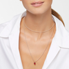 Pendentif Coccinelle Or Rose & Émail