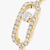 Move Uno Pavé LM Yellow Gold Diamond Ring