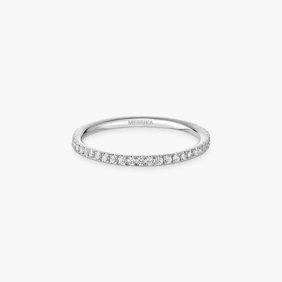 Gatsby XS Wedding Ring White Gold Diamond Ring