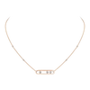 Collier Move Collier Diamant Or Rose
