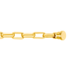 Bracelet maillons or jaune 750/1000e