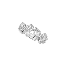  Alliance My Twin Bague Diamant Or Blanc