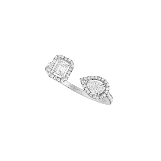 My Twin Toi & Moi 0.15ct x2 White Gold Diamond Ring