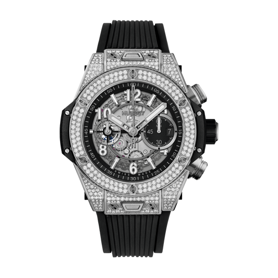 Big Bang Unico Titanium Pavé