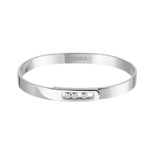  Move Noa Bangle White Gold Diamond Bracelet