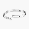Move Noa Bangle White Gold Diamond Bracelet