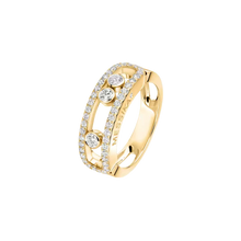 Move Classique Pavé Yellow Gold Diamond Ring