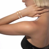 Move Noa half pavé bracelet, small model